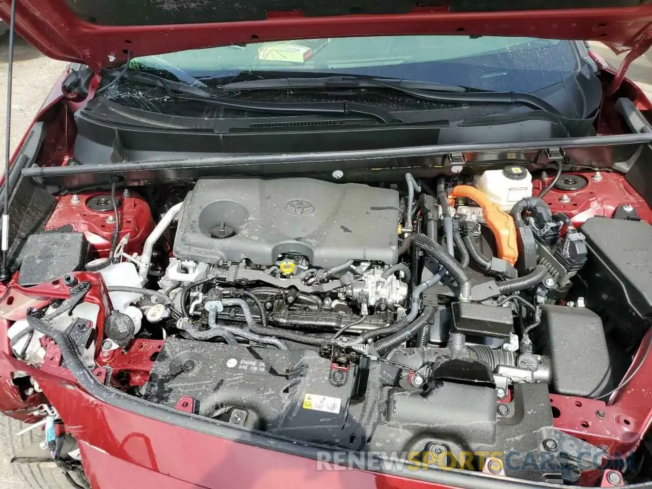 11 fotografías del automóvil dañado JTMB6RFV1RD139767 TOYOTA RAV4 2024