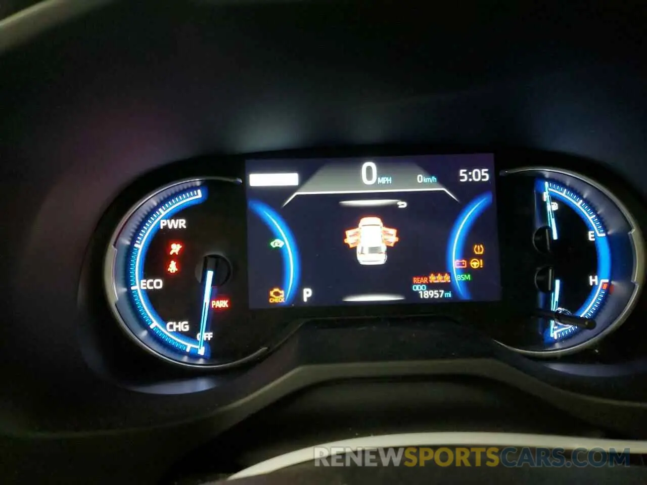9 fotografías del automóvil dañado JTMB6RFV3RD117432 TOYOTA RAV4 2024