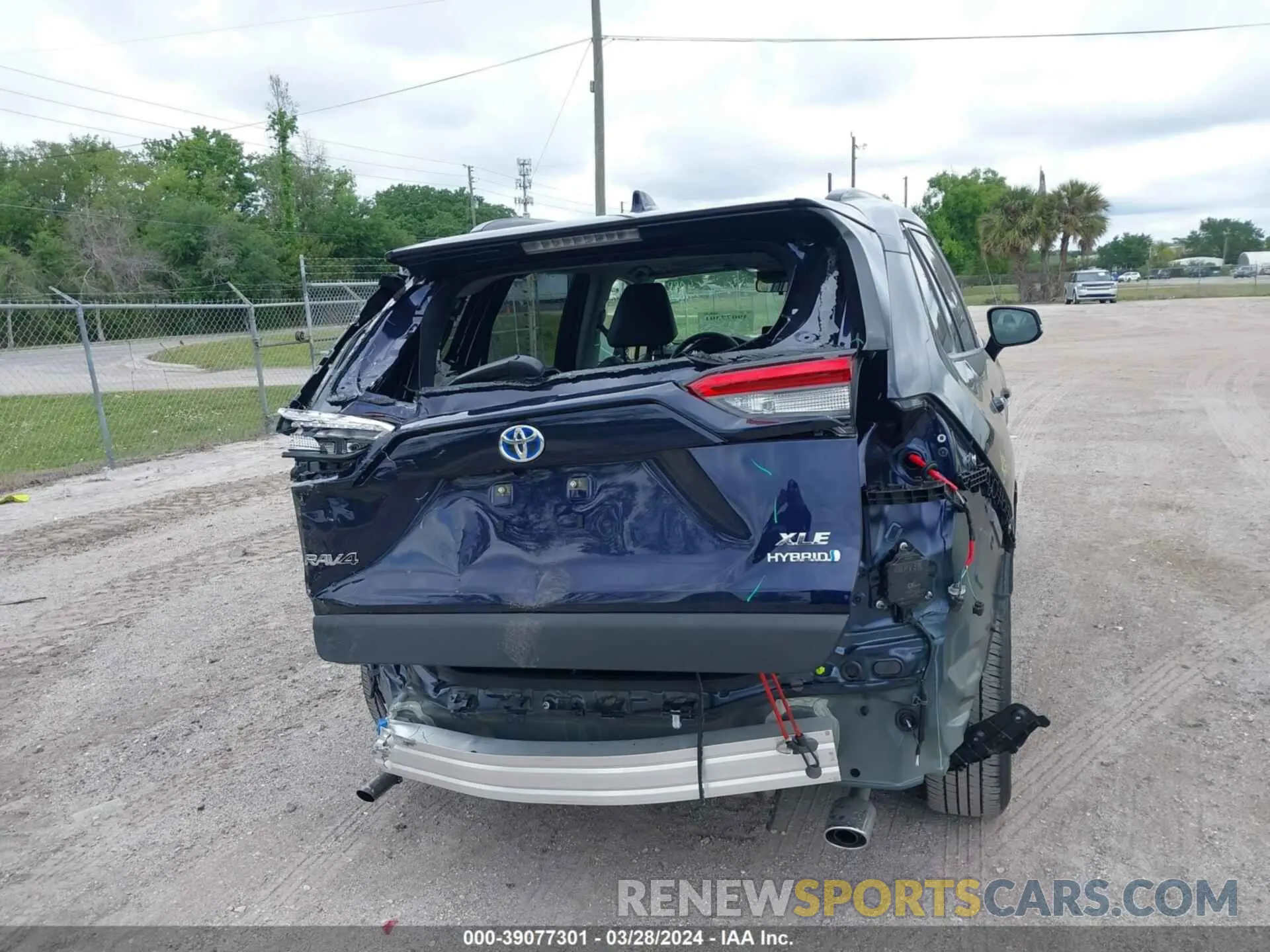 6 fotografías del automóvil dañado JTMB6RFV5RJ044727 TOYOTA RAV4 2024