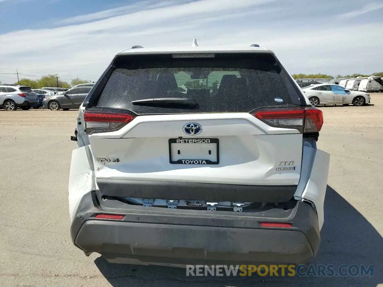 6 fotografías del automóvil dañado JTMB6RFV7RJ042011 TOYOTA RAV4 2024