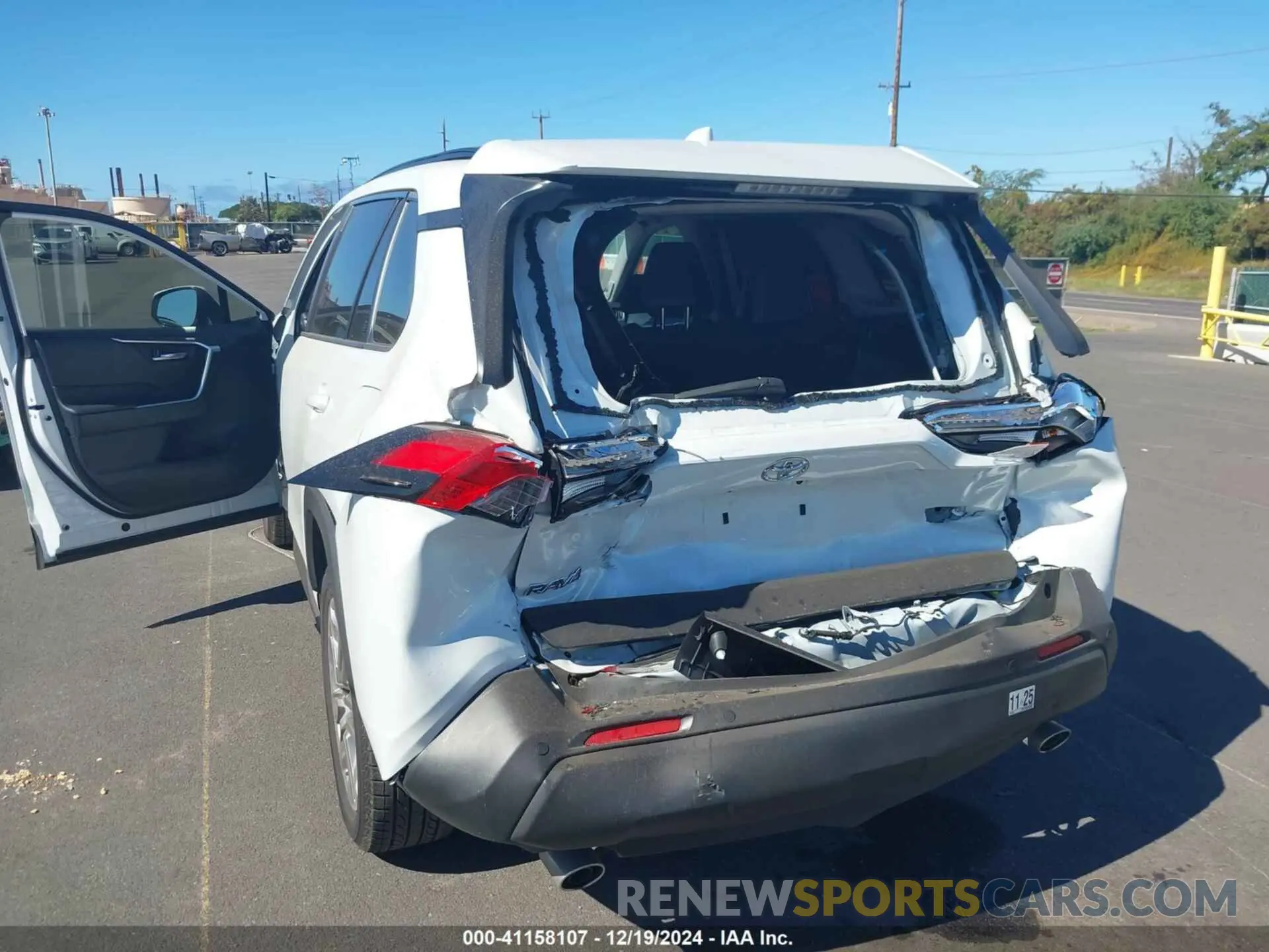 6 fotografías del automóvil dañado JTMC1RFV8RJ026838 TOYOTA RAV4 2024