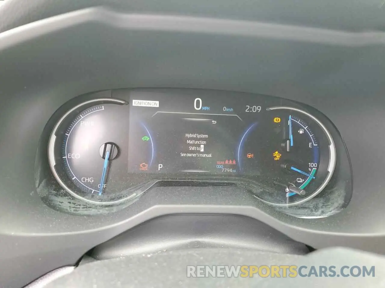 9 fotografías del automóvil dañado JTMCB3FV4RD207587 TOYOTA RAV4 2024