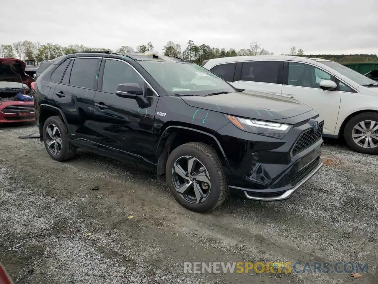 4 fotografías del automóvil dañado JTMCB3FV7RD222844 TOYOTA RAV4 2024