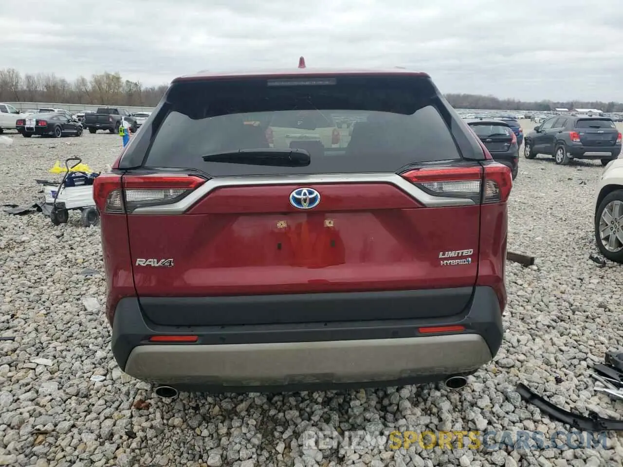 6 fotografías del automóvil dañado JTMD6RFV5RD125590 TOYOTA RAV4 2024