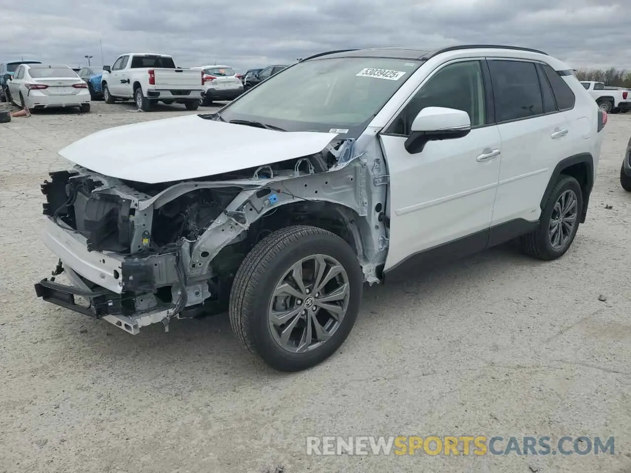 1 fotografías del automóvil dañado JTMD6RFV8RJ046593 TOYOTA RAV4 2024