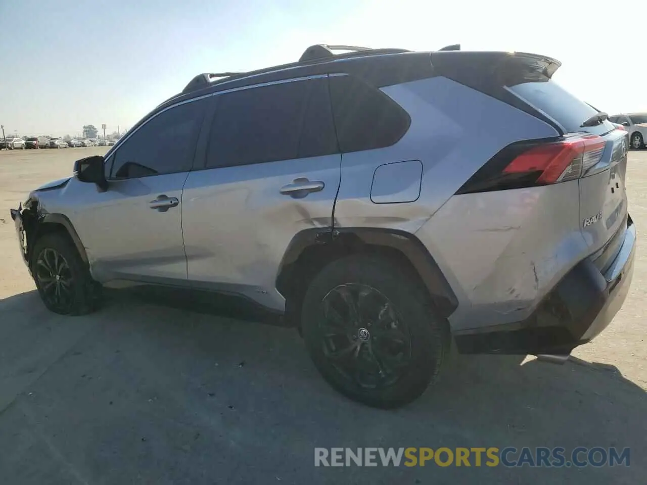 2 fotografías del automóvil dañado JTME6RFV4RD551730 TOYOTA RAV4 2024