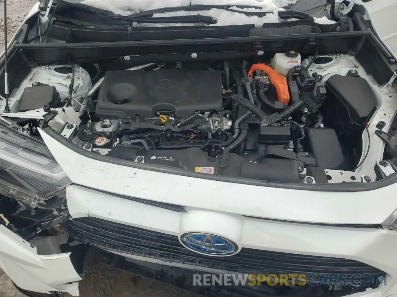 14 fotografías del automóvil dañado JTME6RFV5RD553552 TOYOTA RAV4 2024
