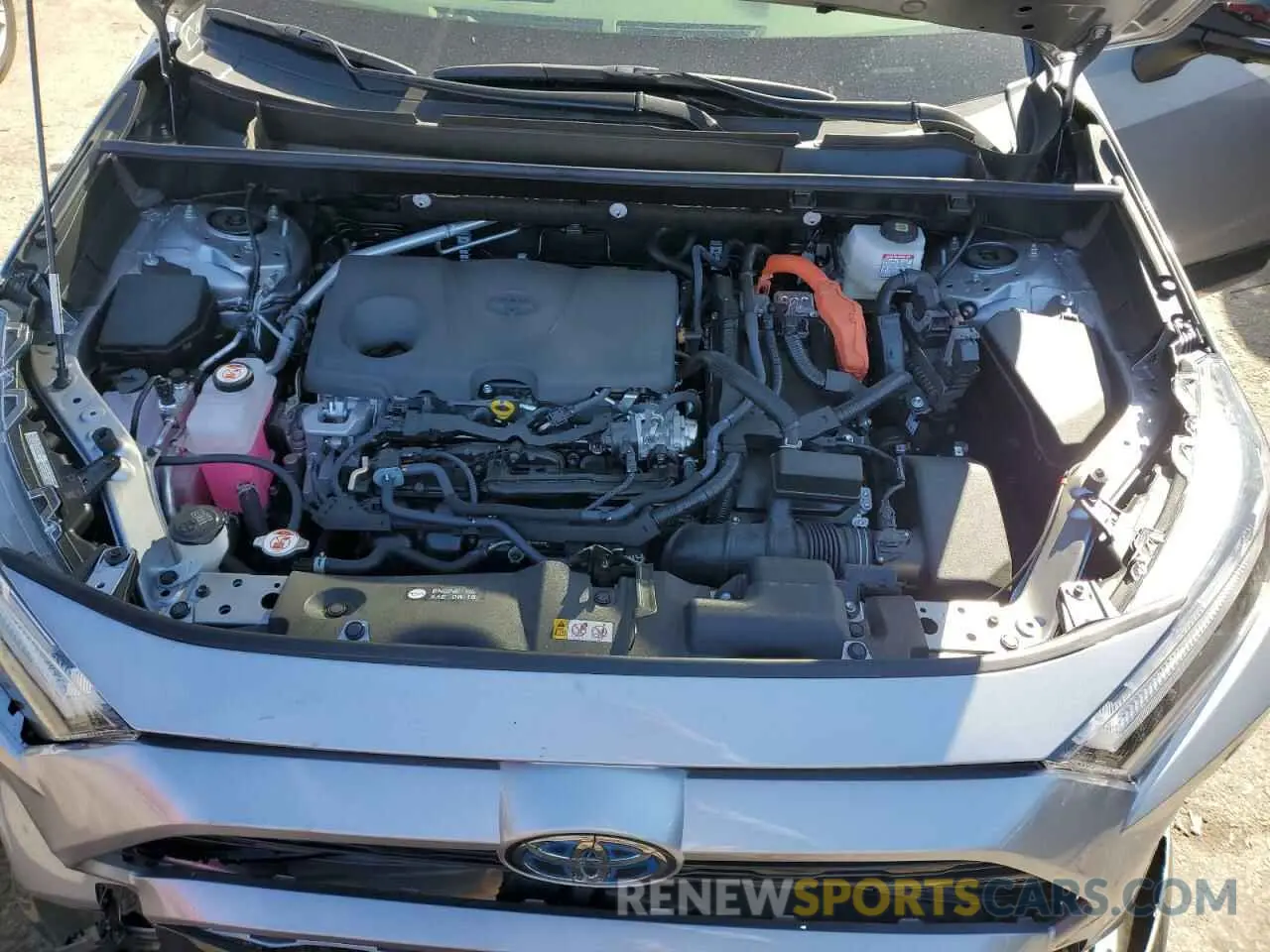 12 fotografías del automóvil dañado JTME6RFV6RD562390 TOYOTA RAV4 2024