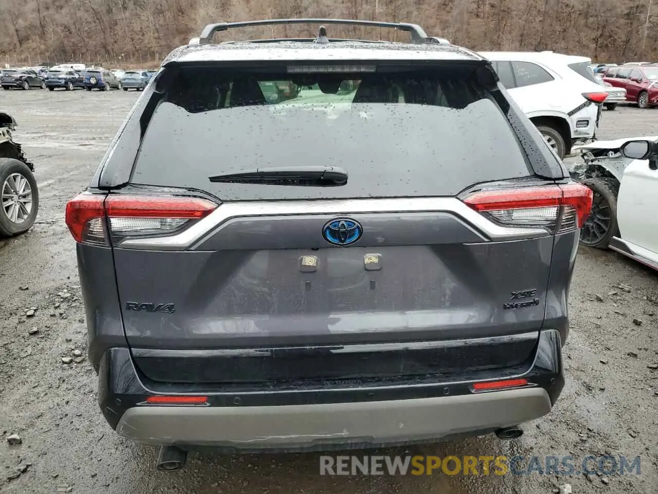 6 fotografías del automóvil dañado JTME6RFV7RJ059209 TOYOTA RAV4 2024