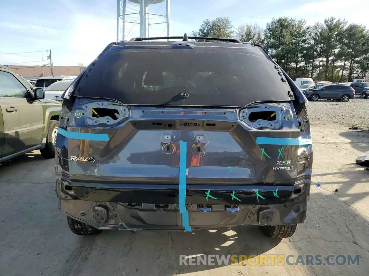 6 fotografías del automóvil dañado JTME6RFV8RD558678 TOYOTA RAV4 2024