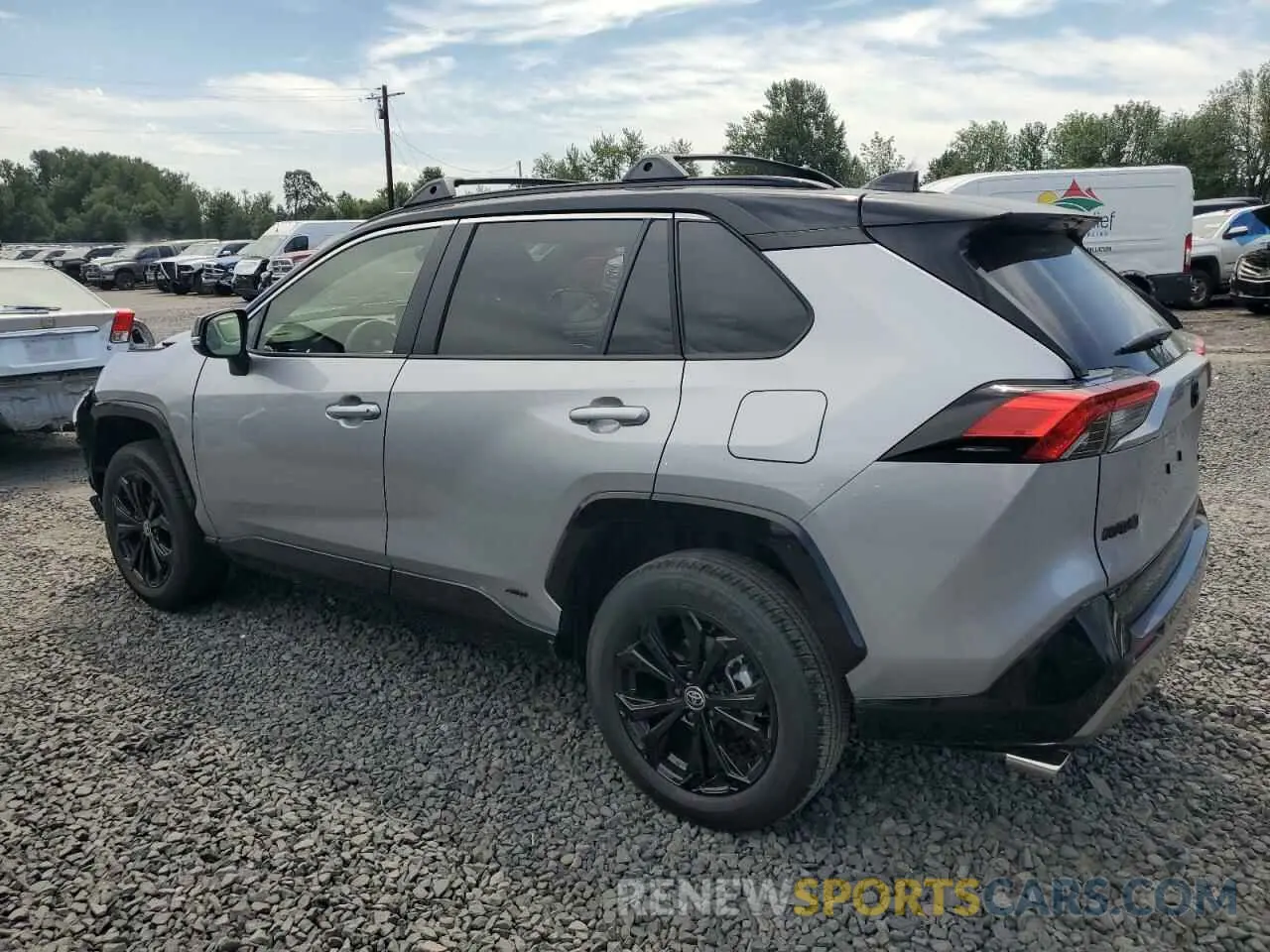 2 fotografías del automóvil dañado JTME6RFV9RD560343 TOYOTA RAV4 2024