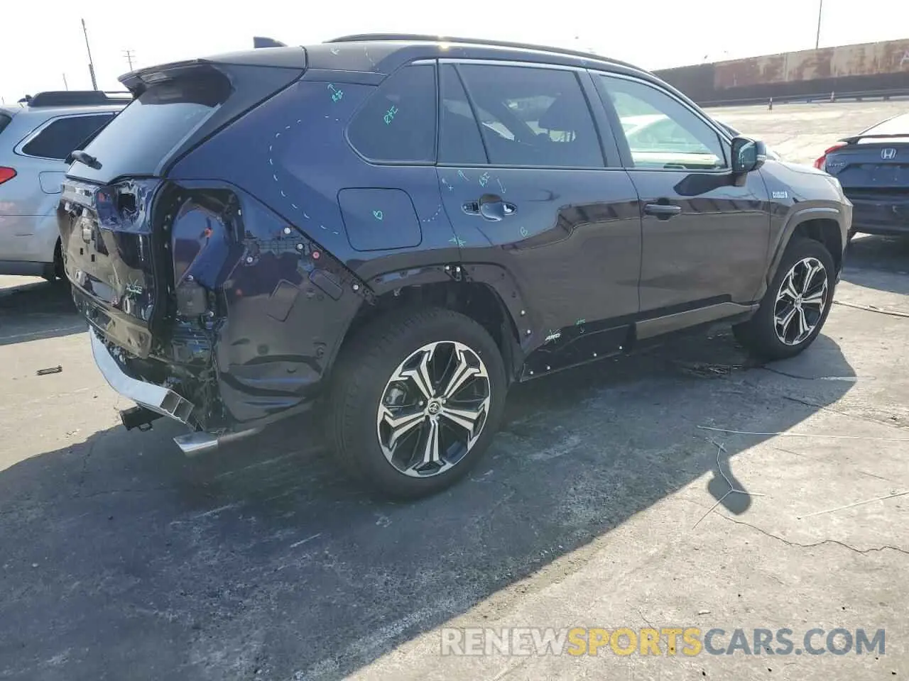 3 fotografías del automóvil dañado JTMEB3FV4RD209171 TOYOTA RAV4 2024