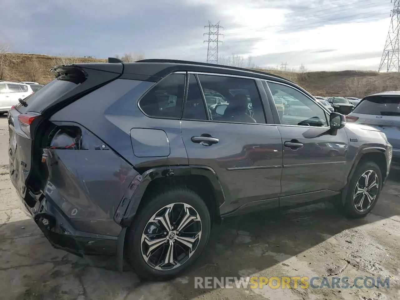 3 fotografías del automóvil dañado JTMFB3FV0RD232497 TOYOTA RAV4 2024