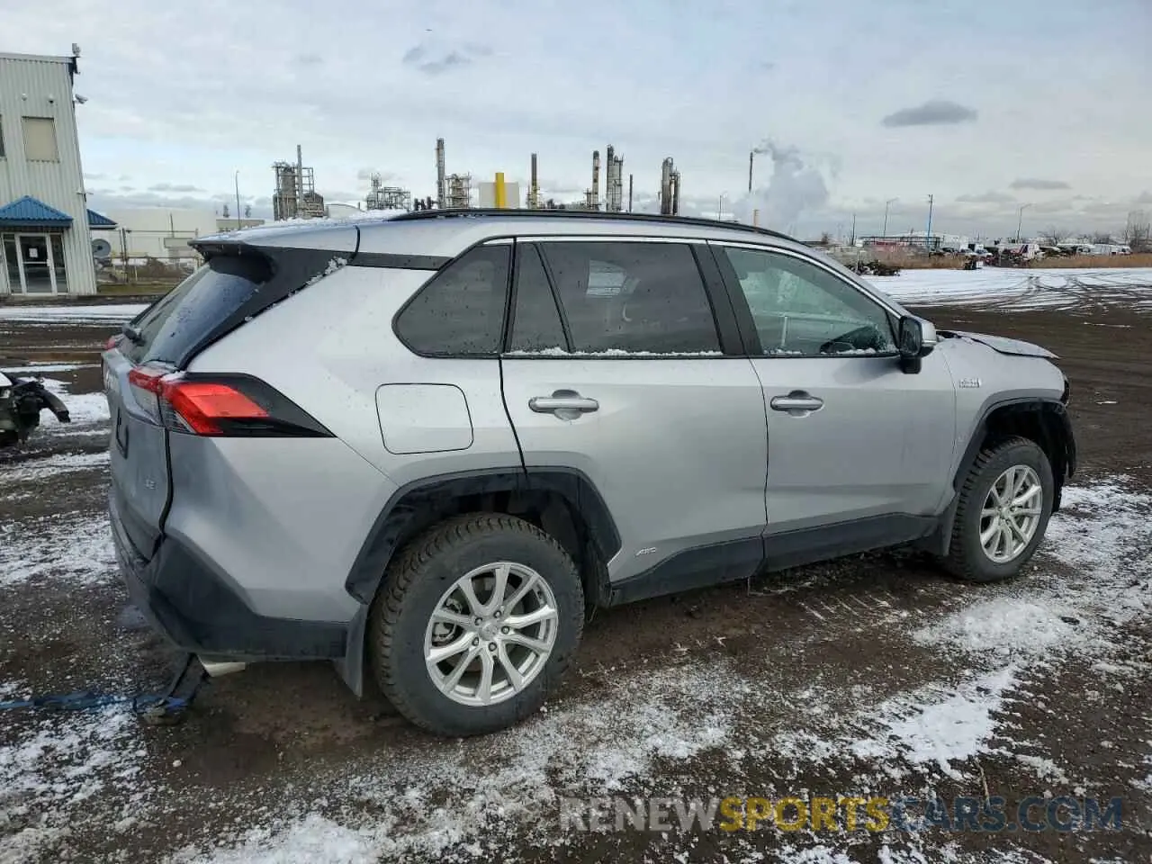 3 fotografías del automóvil dañado JTMGB3FV3RD214595 TOYOTA RAV4 2024