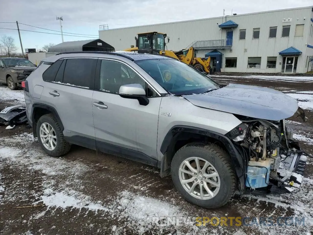 4 fotografías del automóvil dañado JTMGB3FV3RD214595 TOYOTA RAV4 2024