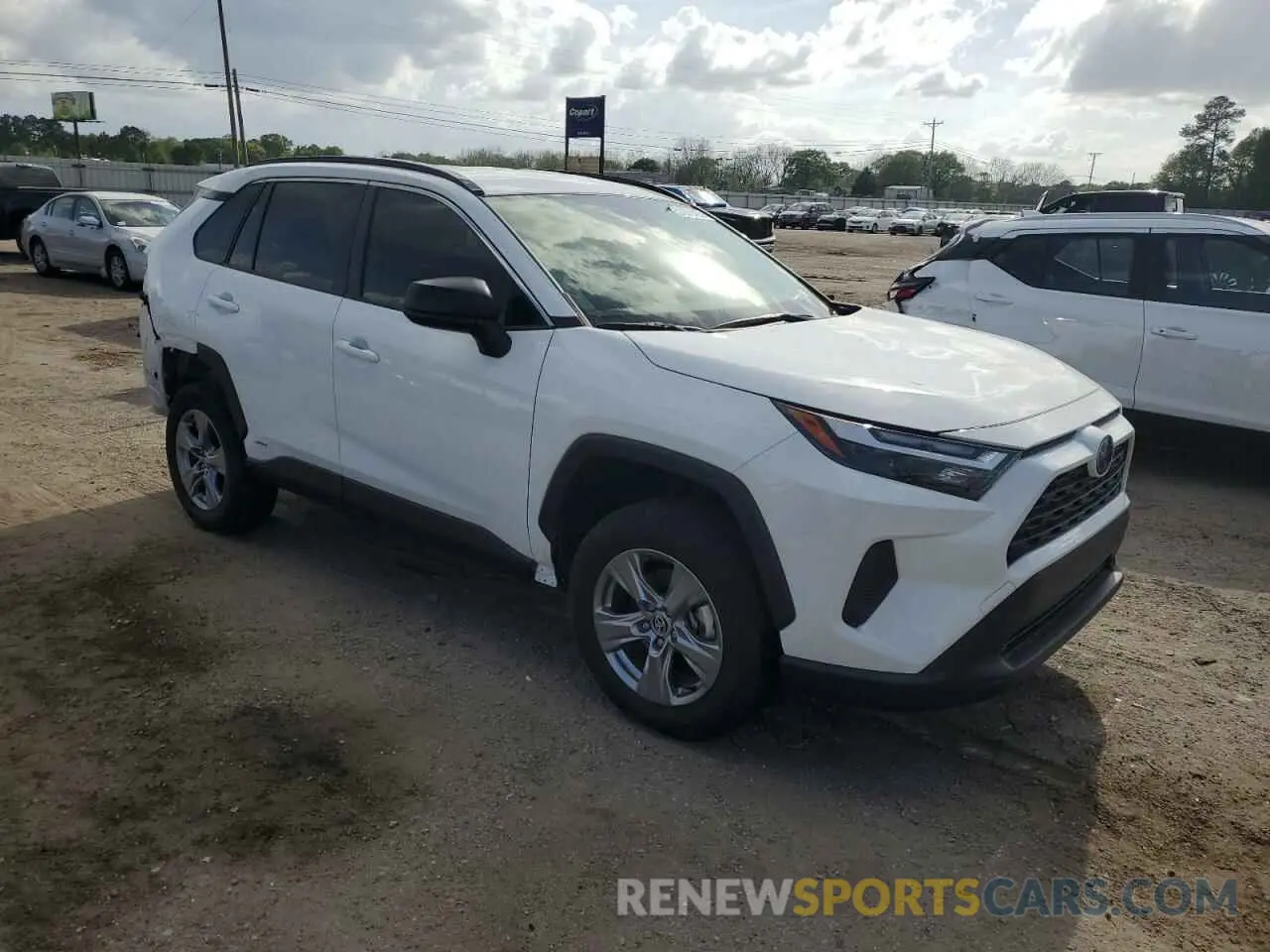 4 fotografías del automóvil dañado JTMLWRFV7RD256032 TOYOTA RAV4 2024