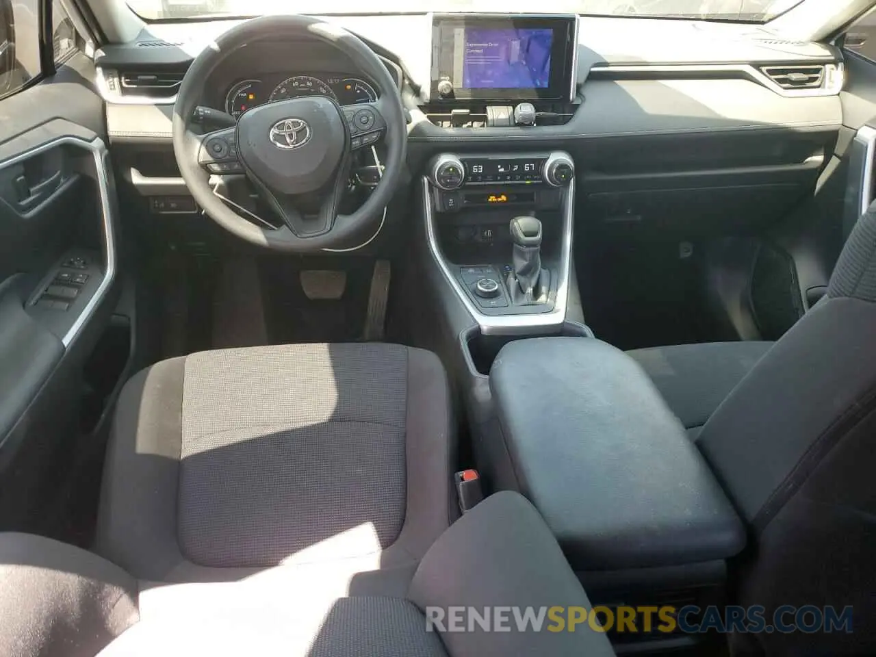 8 fotografías del automóvil dañado JTMLWRFV7RD256032 TOYOTA RAV4 2024