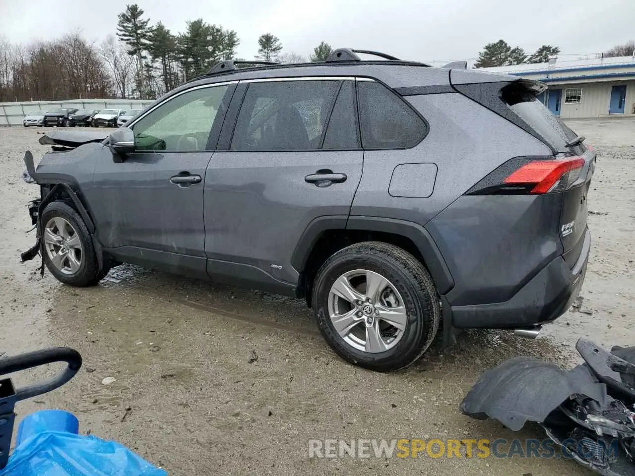 2 fotografías del automóvil dañado JTMMWRFV1RD263644 TOYOTA RAV4 2024