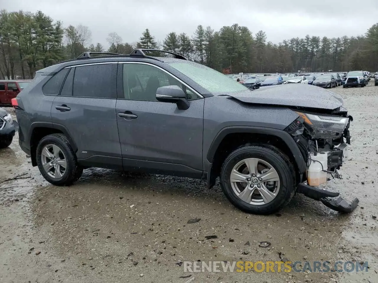 4 fotografías del automóvil dañado JTMMWRFV1RD263644 TOYOTA RAV4 2024
