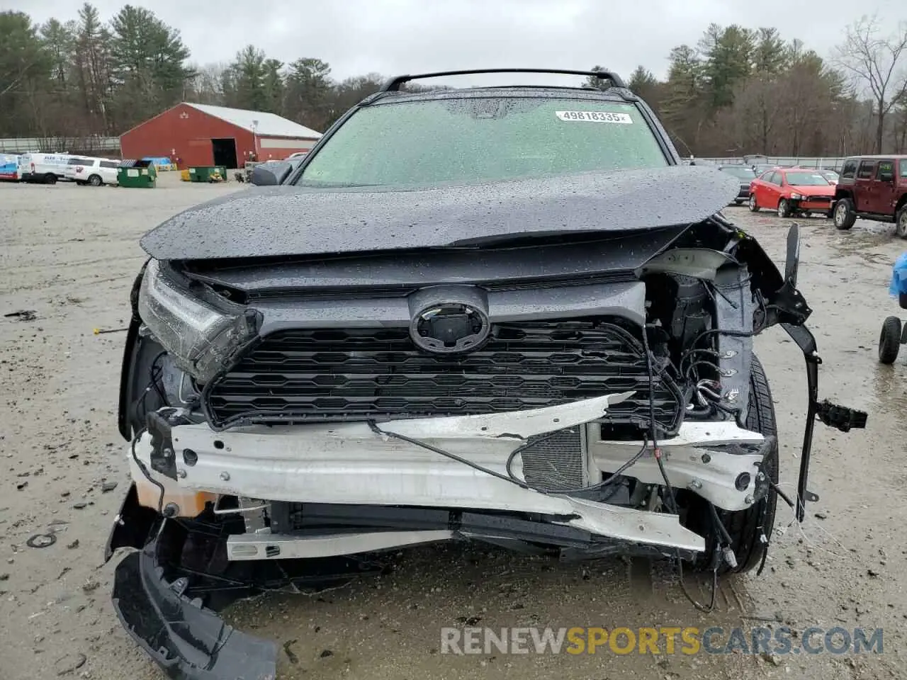 5 fotografías del automóvil dañado JTMMWRFV1RD263644 TOYOTA RAV4 2024