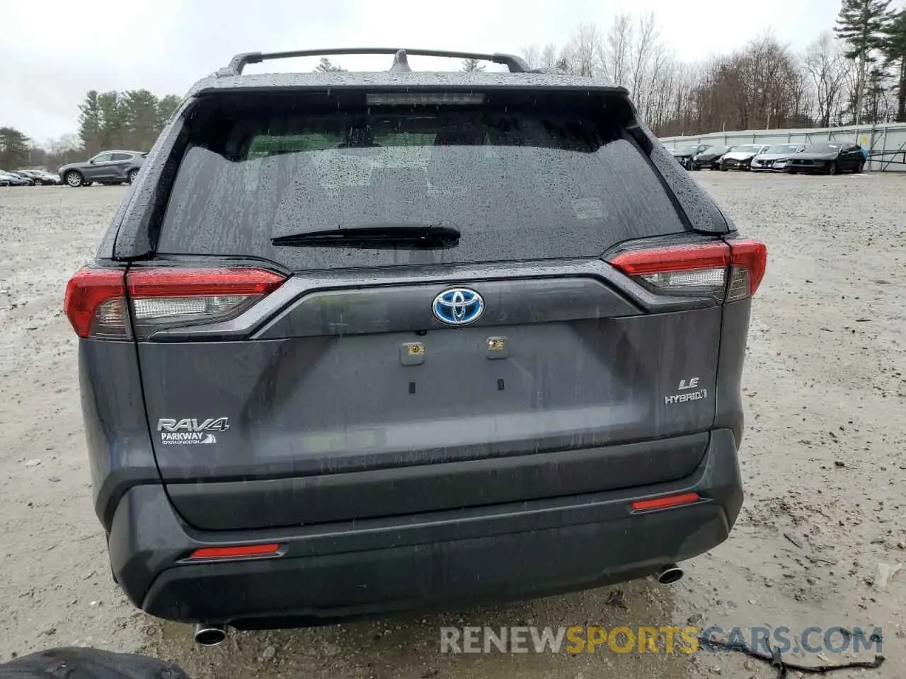 6 fotografías del automóvil dañado JTMMWRFV1RD263644 TOYOTA RAV4 2024