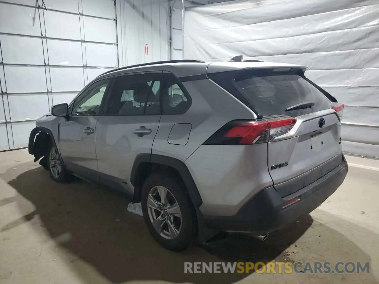2 fotografías del automóvil dañado JTMMWRFV6RD264143 TOYOTA RAV4 2024