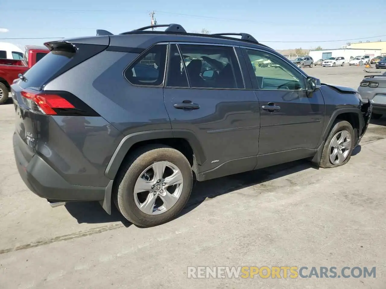 3 fotografías del automóvil dañado JTMRWRFV0RD245061 TOYOTA RAV4 2024