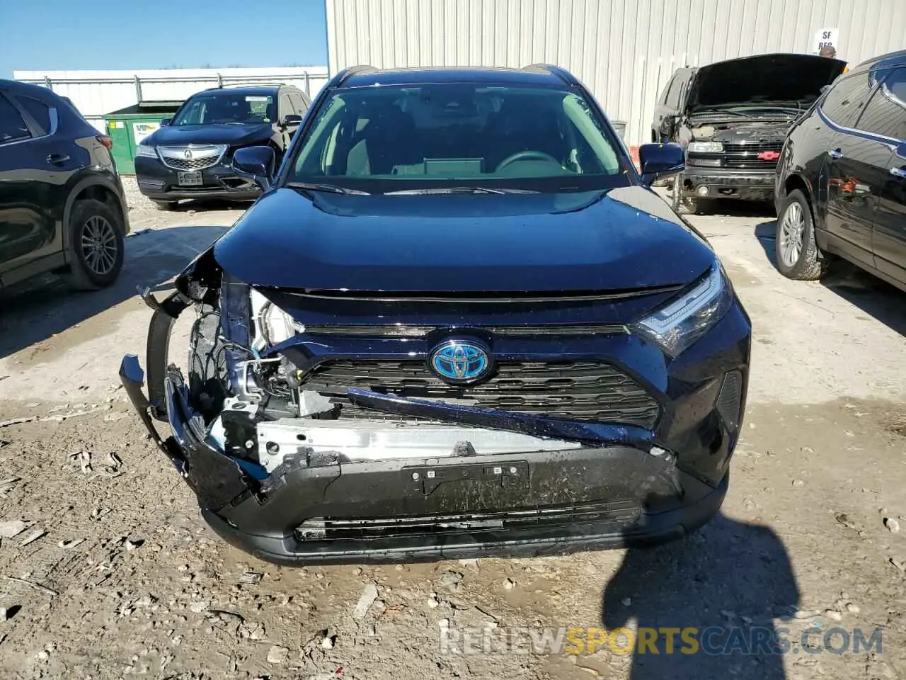5 fotografías del automóvil dañado JTMRWRFV1RD227815 TOYOTA RAV4 2024