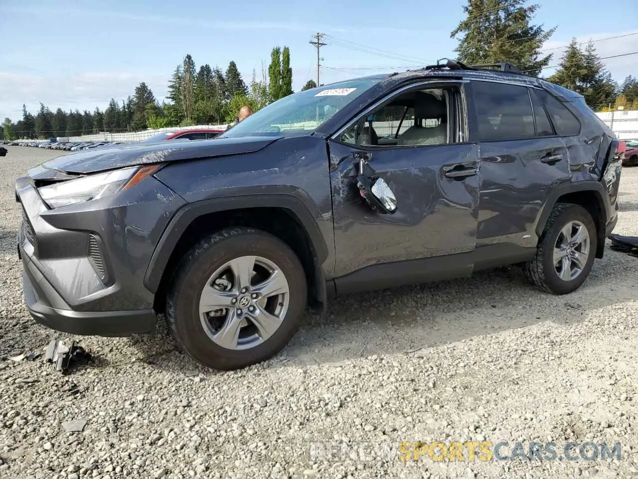 1 fotografías del automóvil dañado JTMRWRFV2RD227158 TOYOTA RAV4 2024