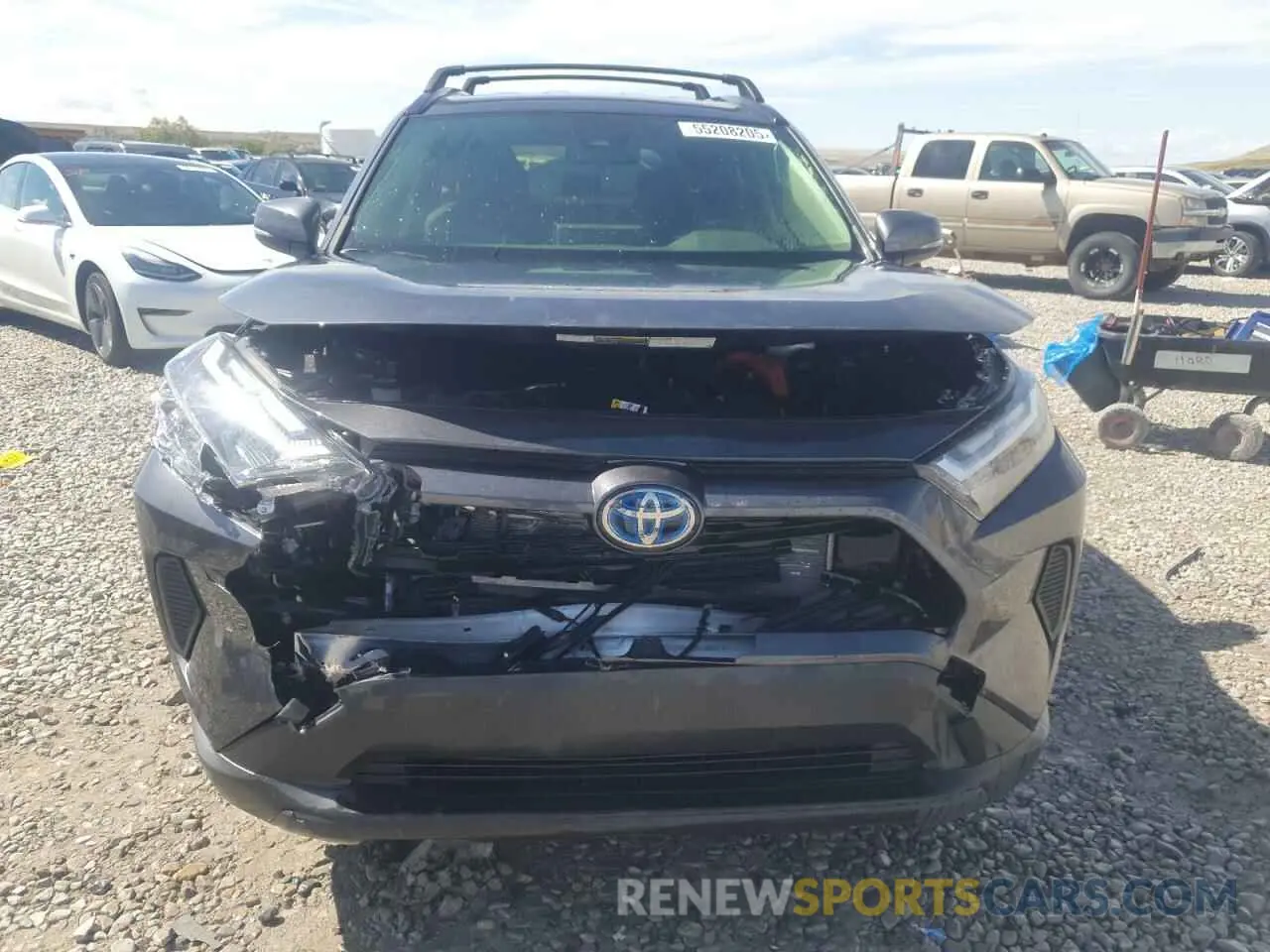 5 fotografías del automóvil dañado JTMRWRFV2RJ061726 TOYOTA RAV4 2024