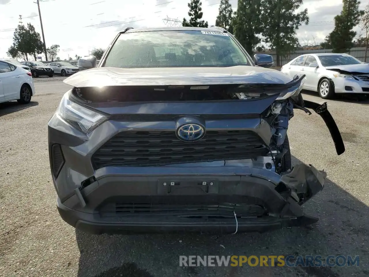5 fotografías del automóvil dañado JTMRWRFV6RD224456 TOYOTA RAV4 2024