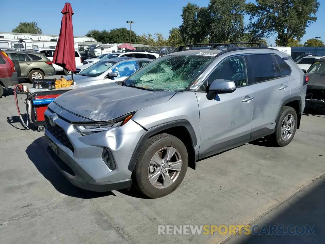 1 fotografías del automóvil dañado JTMRWRFV9RJ058399 TOYOTA RAV4 2024