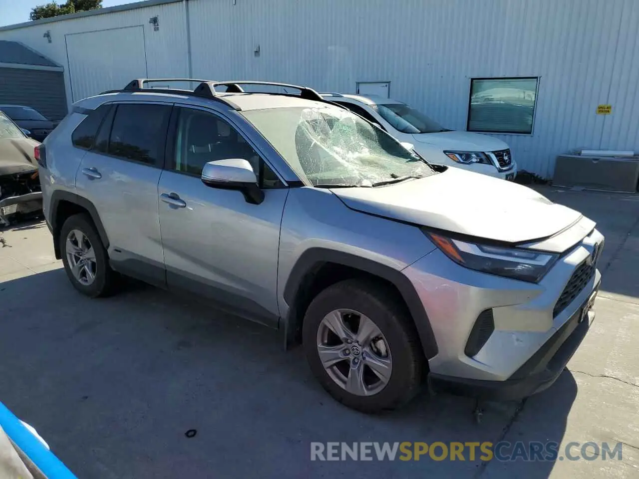 4 fotografías del automóvil dañado JTMRWRFV9RJ058399 TOYOTA RAV4 2024