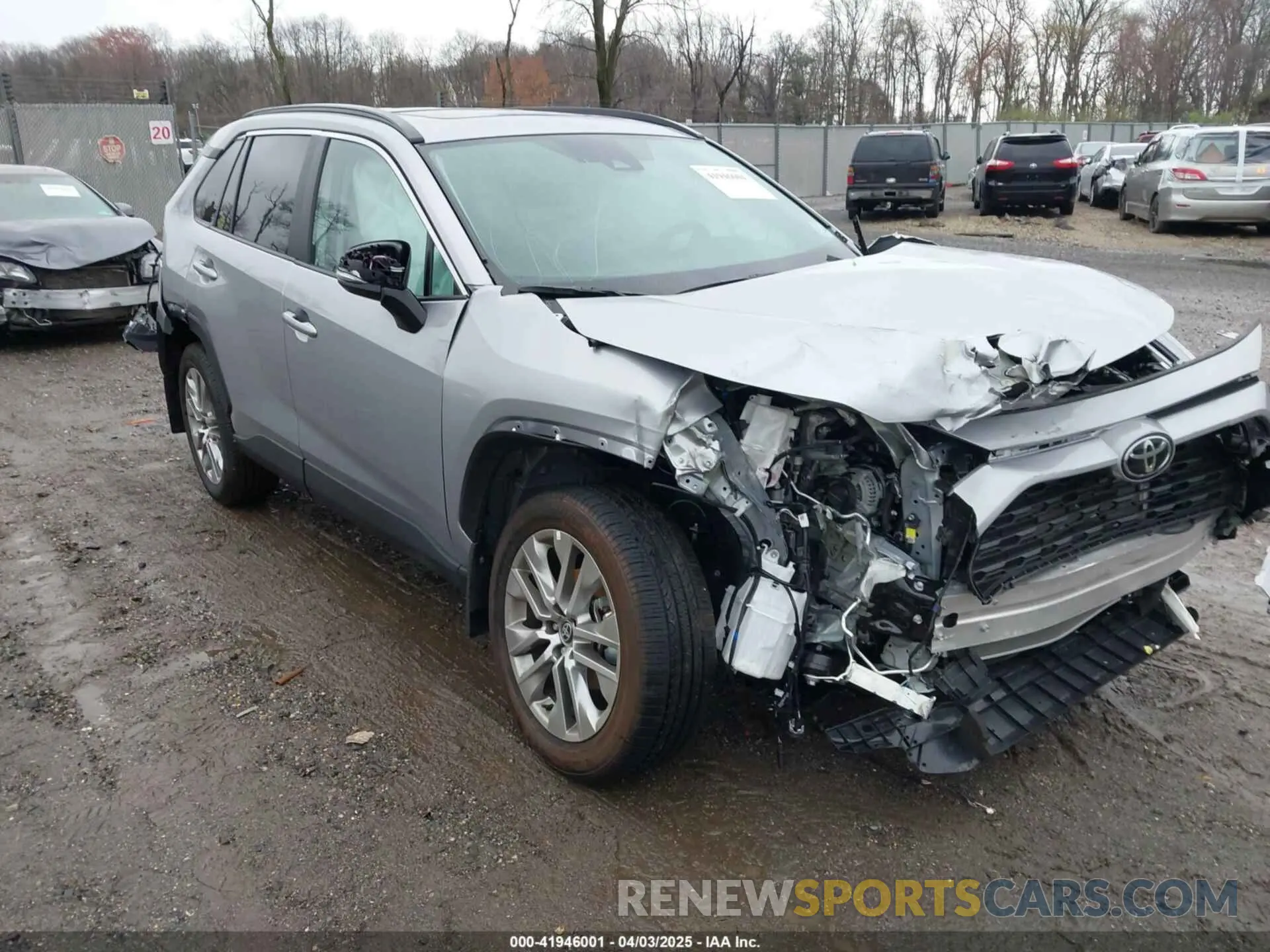 1 fotografías del automóvil dañado 2T3A1RFV6SC503413 TOYOTA RAV4 2025