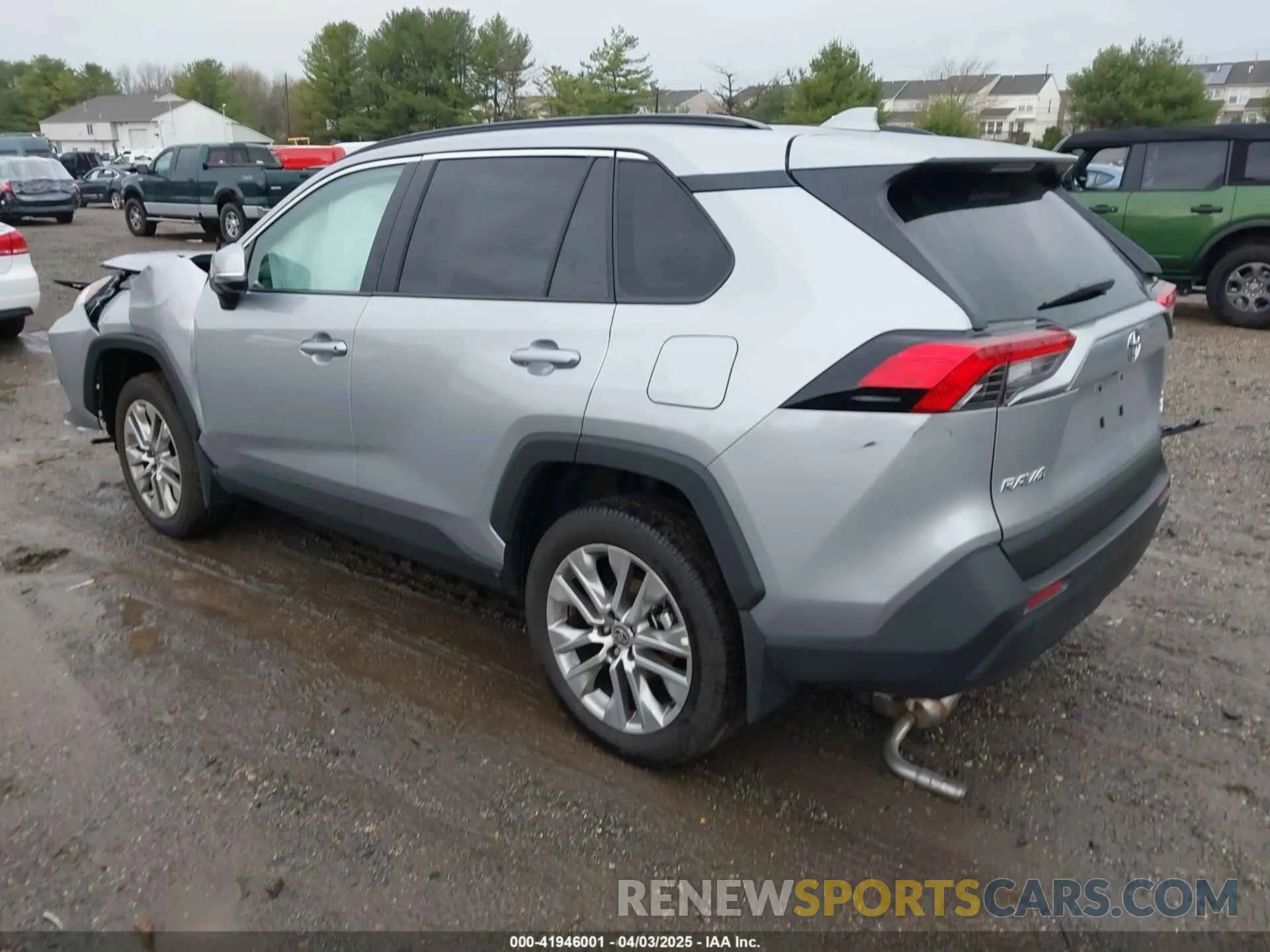 3 fotografías del automóvil dañado 2T3A1RFV6SC503413 TOYOTA RAV4 2025