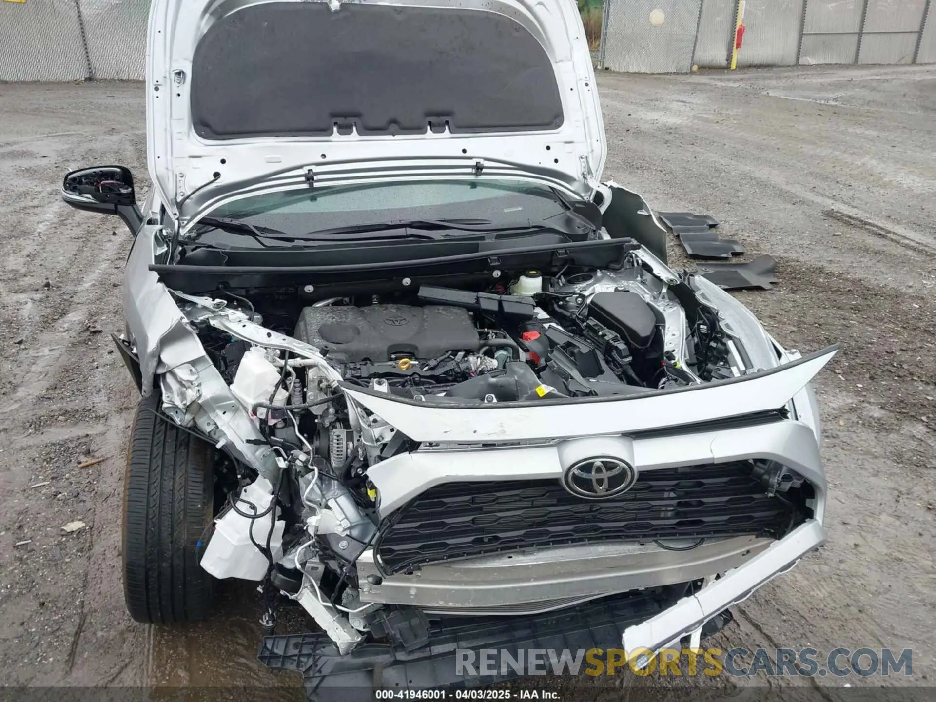 6 fotografías del automóvil dañado 2T3A1RFV6SC503413 TOYOTA RAV4 2025