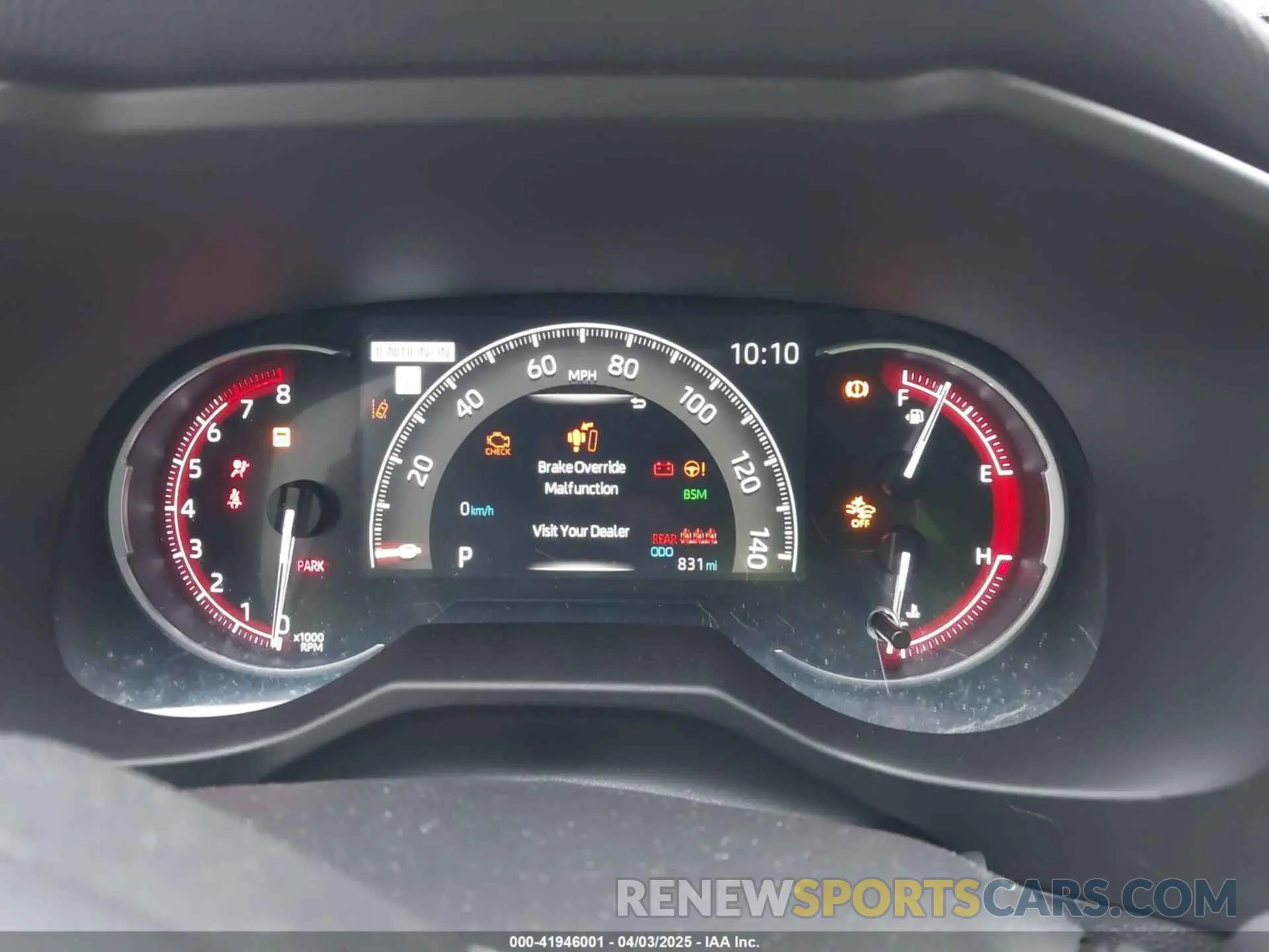 7 fotografías del automóvil dañado 2T3A1RFV6SC503413 TOYOTA RAV4 2025