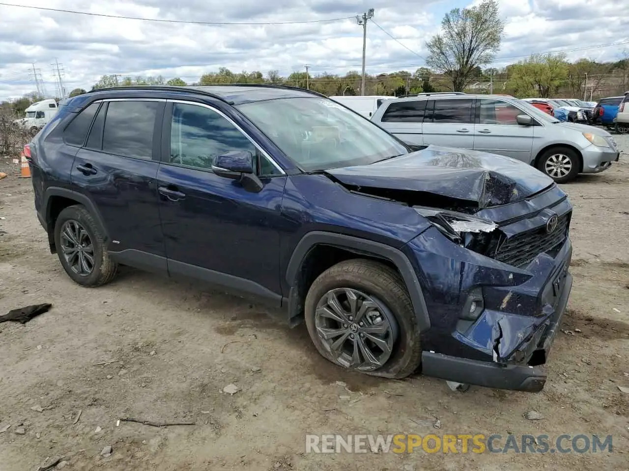 4 fotografías del automóvil dañado 2T3B6RFV1SW087405 TOYOTA RAV4 2025