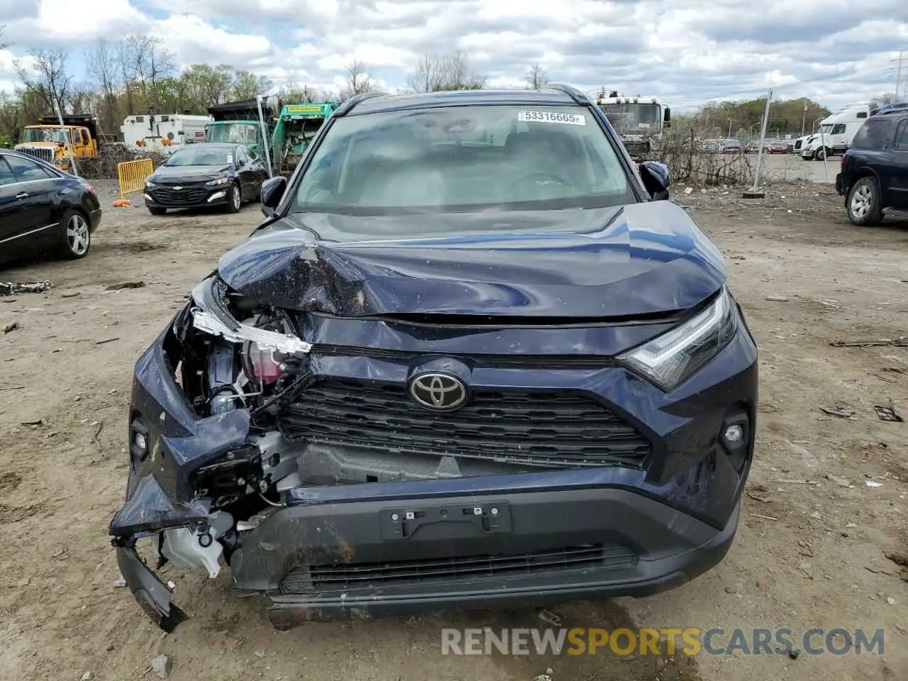 5 fotografías del automóvil dañado 2T3B6RFV1SW087405 TOYOTA RAV4 2025