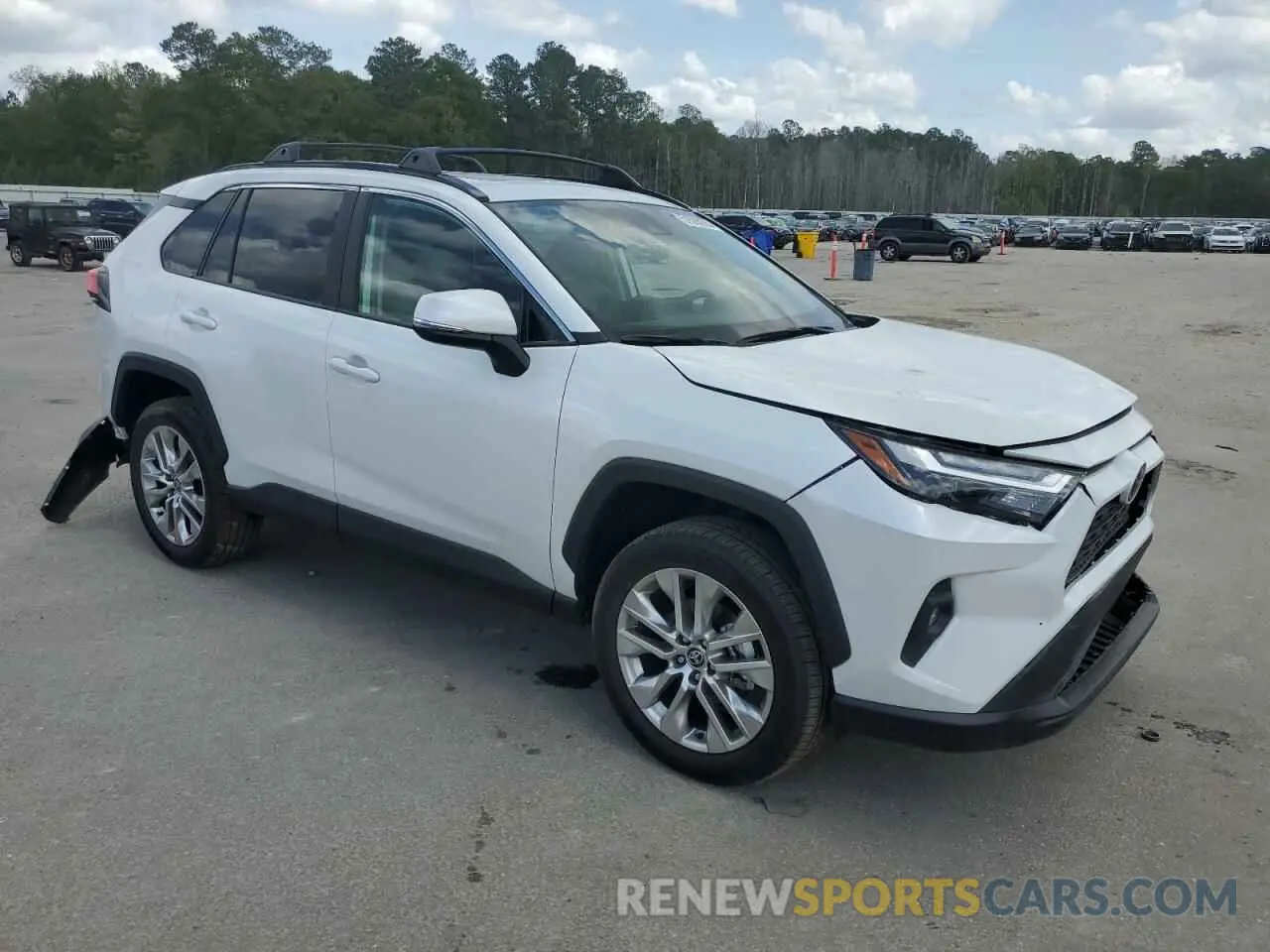 4 fotografías del automóvil dañado 2T3C1RFV1SW373483 TOYOTA RAV4 2025