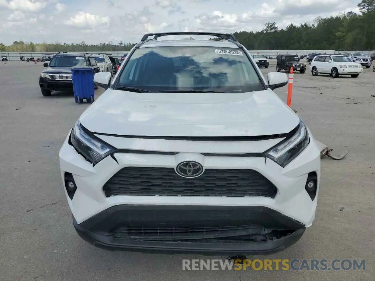 5 fotografías del automóvil dañado 2T3C1RFV1SW373483 TOYOTA RAV4 2025