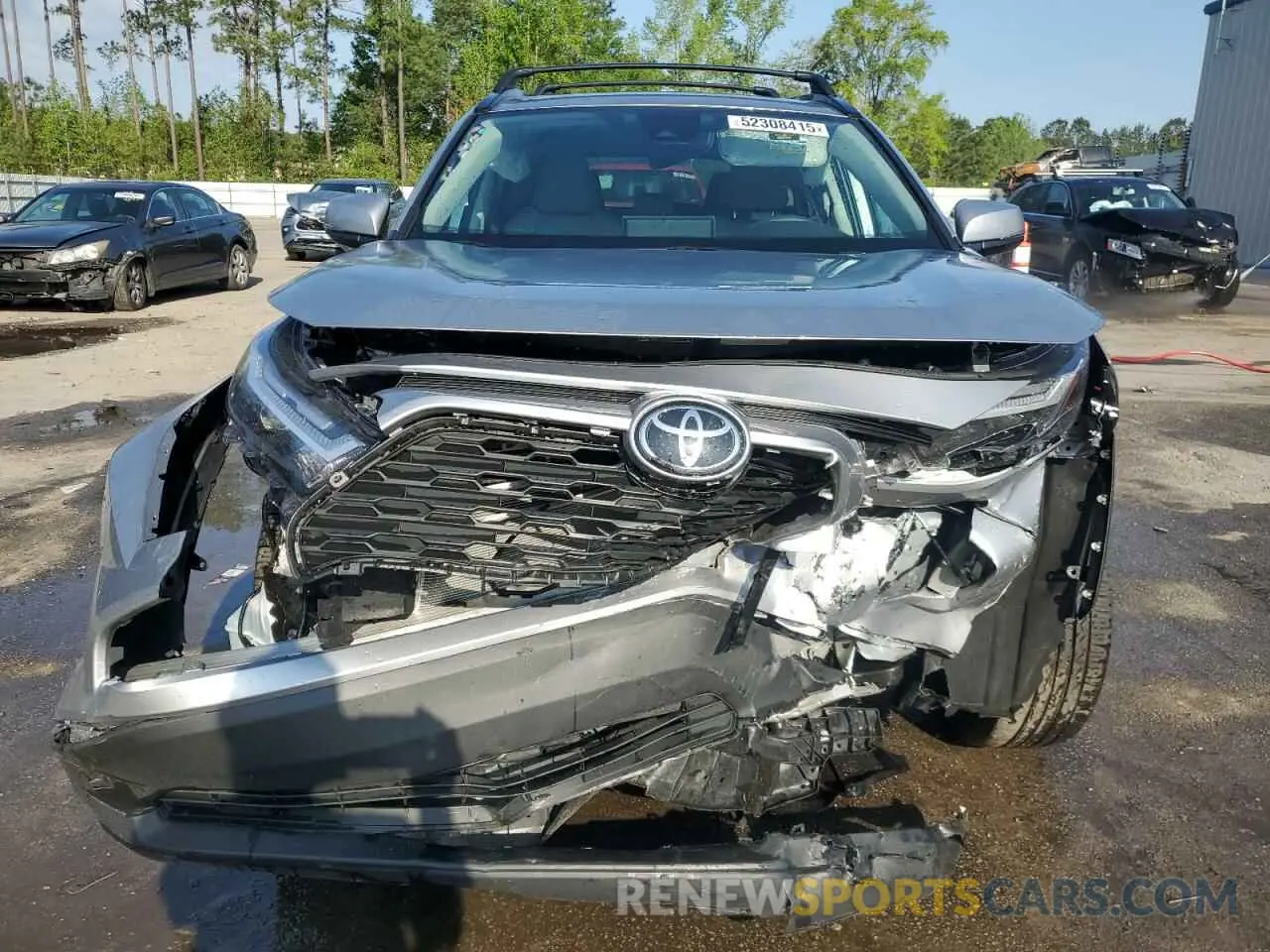 5 fotografías del automóvil dañado 2T3C1RFV2SC308112 TOYOTA RAV4 2025
