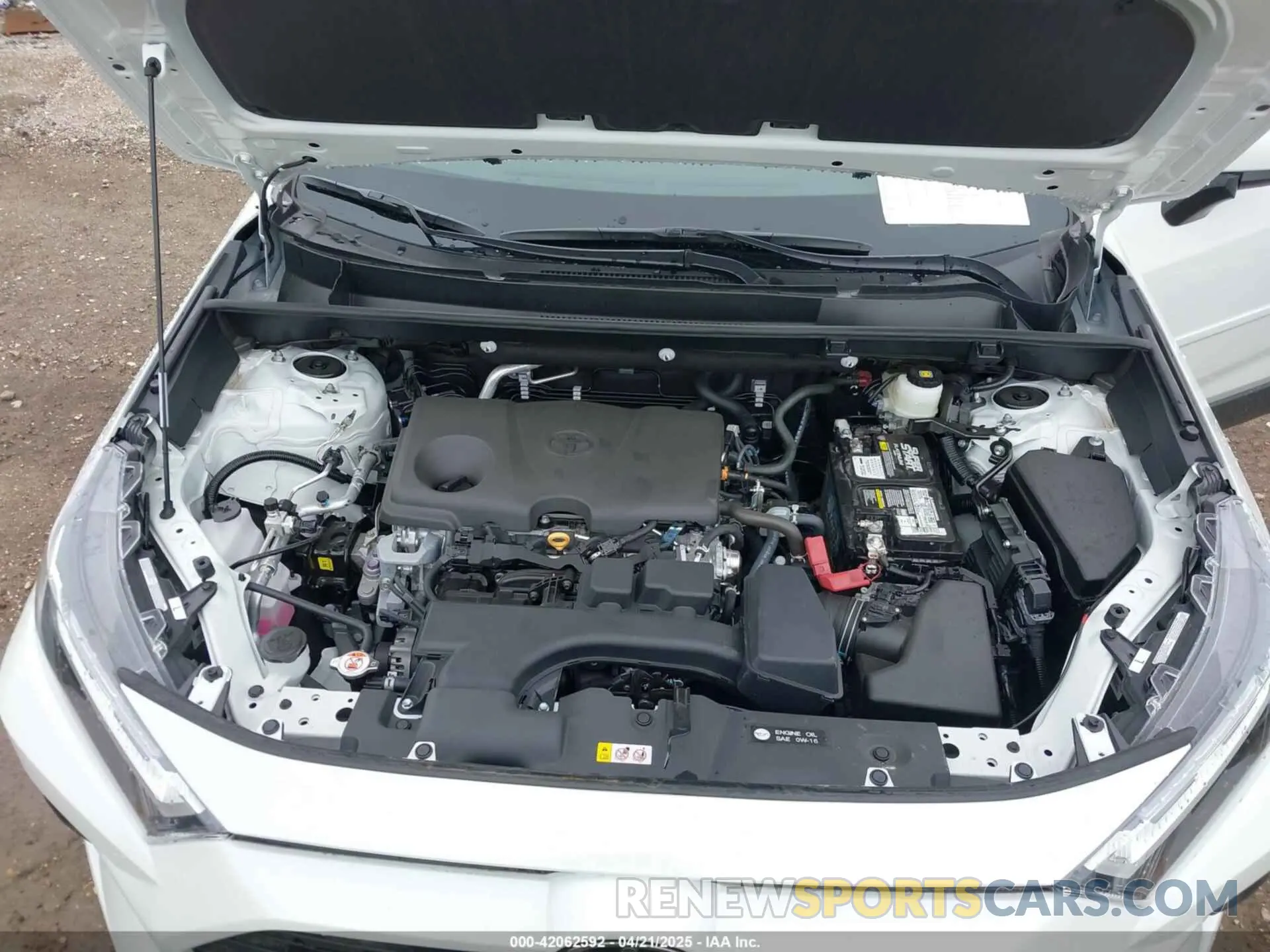 10 fotografías del automóvil dañado 2T3C1RFV5SW369078 TOYOTA RAV4 2025
