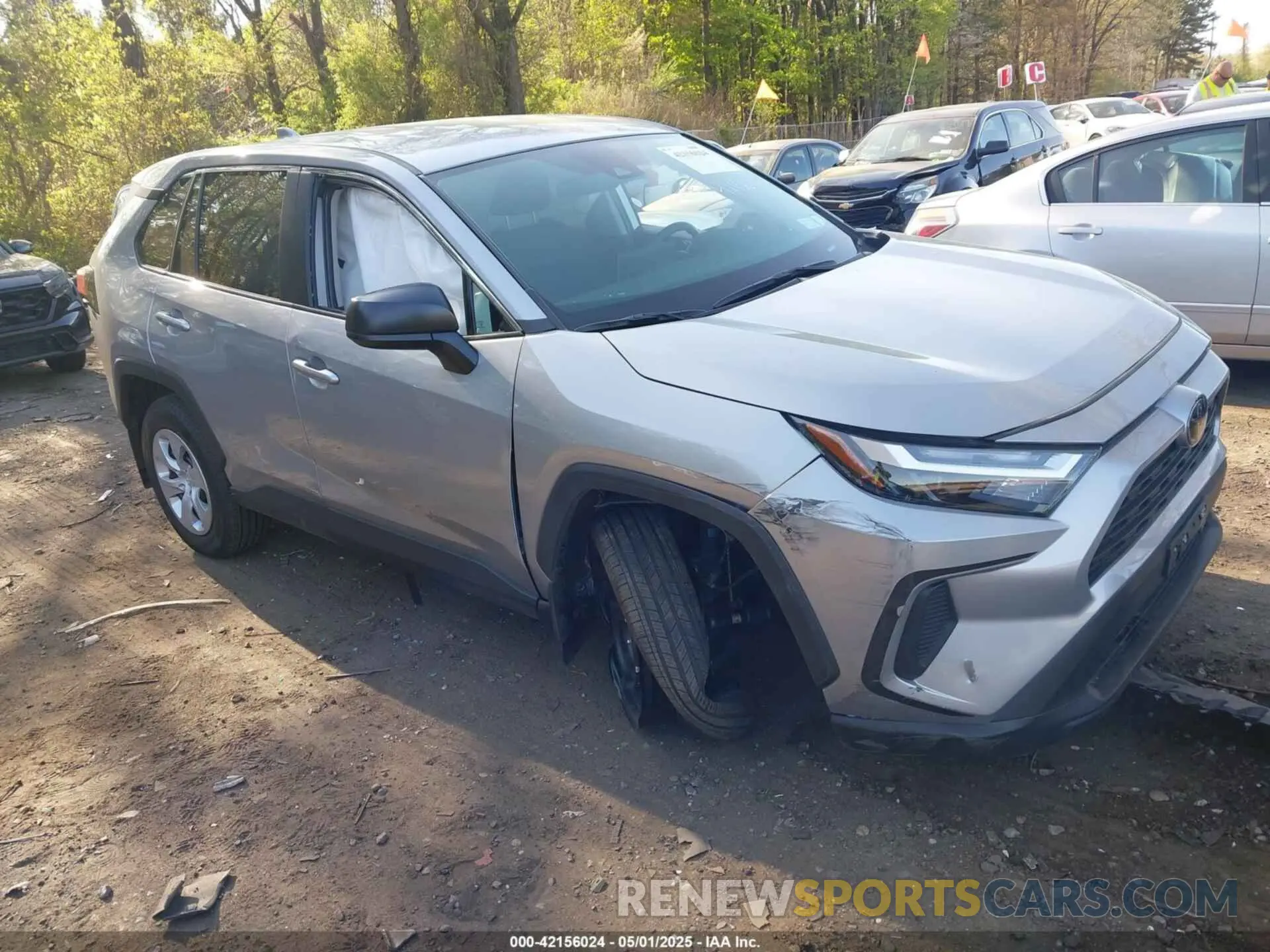 1 fotografías del automóvil dañado 2T3F1RFV6SW500323 TOYOTA RAV4 2025