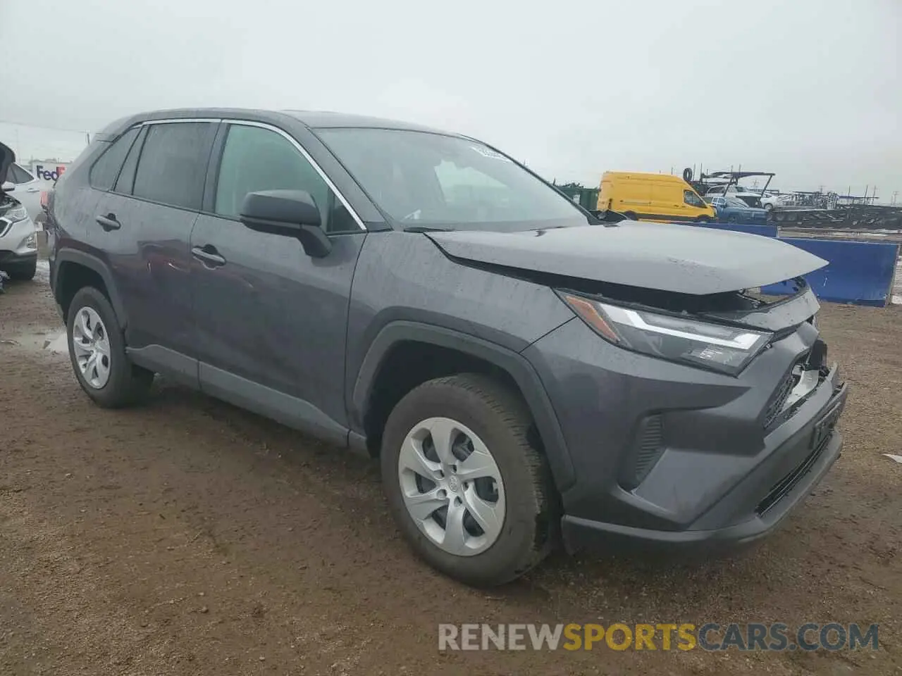 4 fotografías del automóvil dañado 2T3F1RFV7SC507542 TOYOTA RAV4 2025