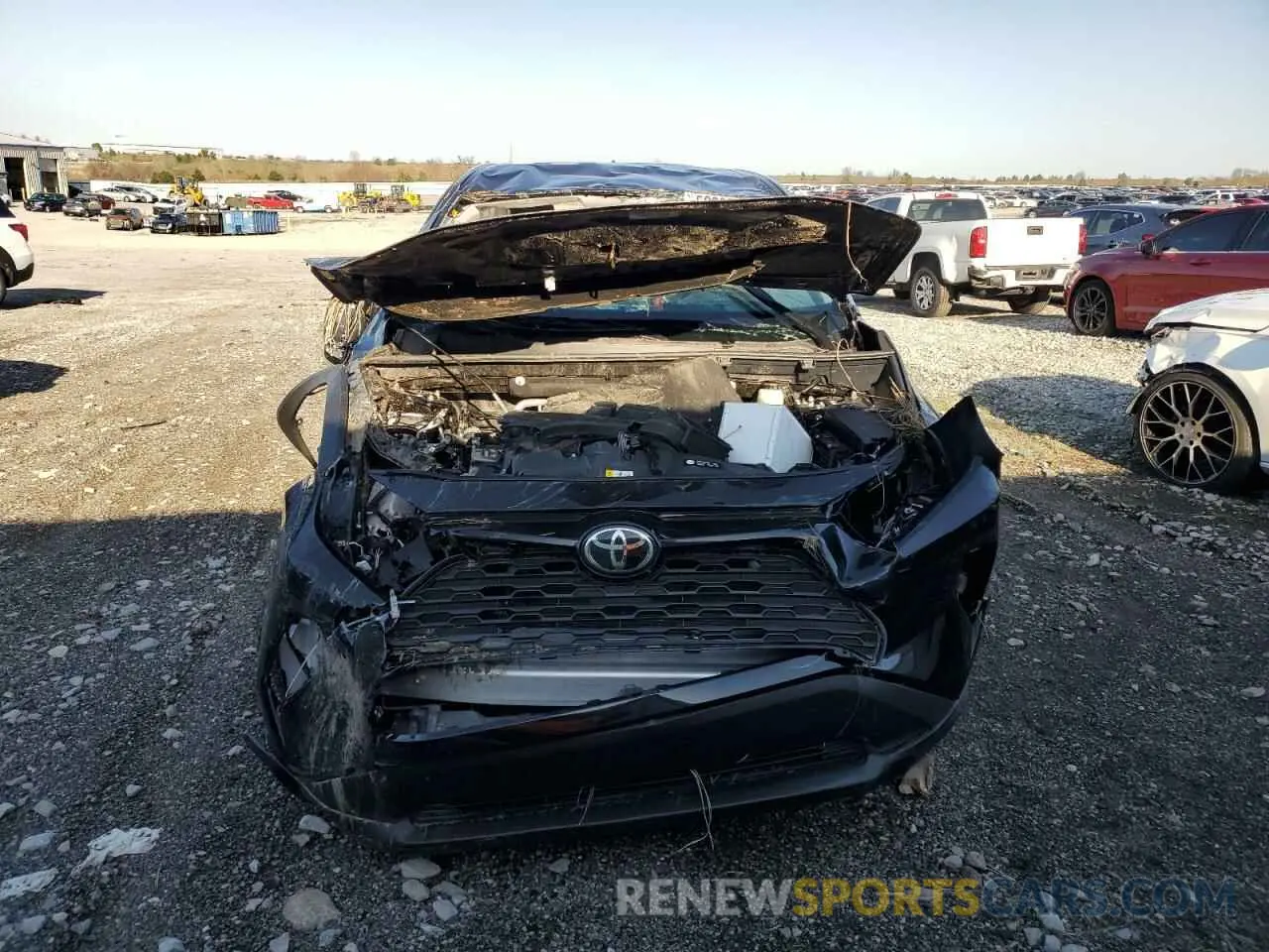 5 fotografías del automóvil dañado 2T3F1RFVXSC502691 TOYOTA RAV4 2025