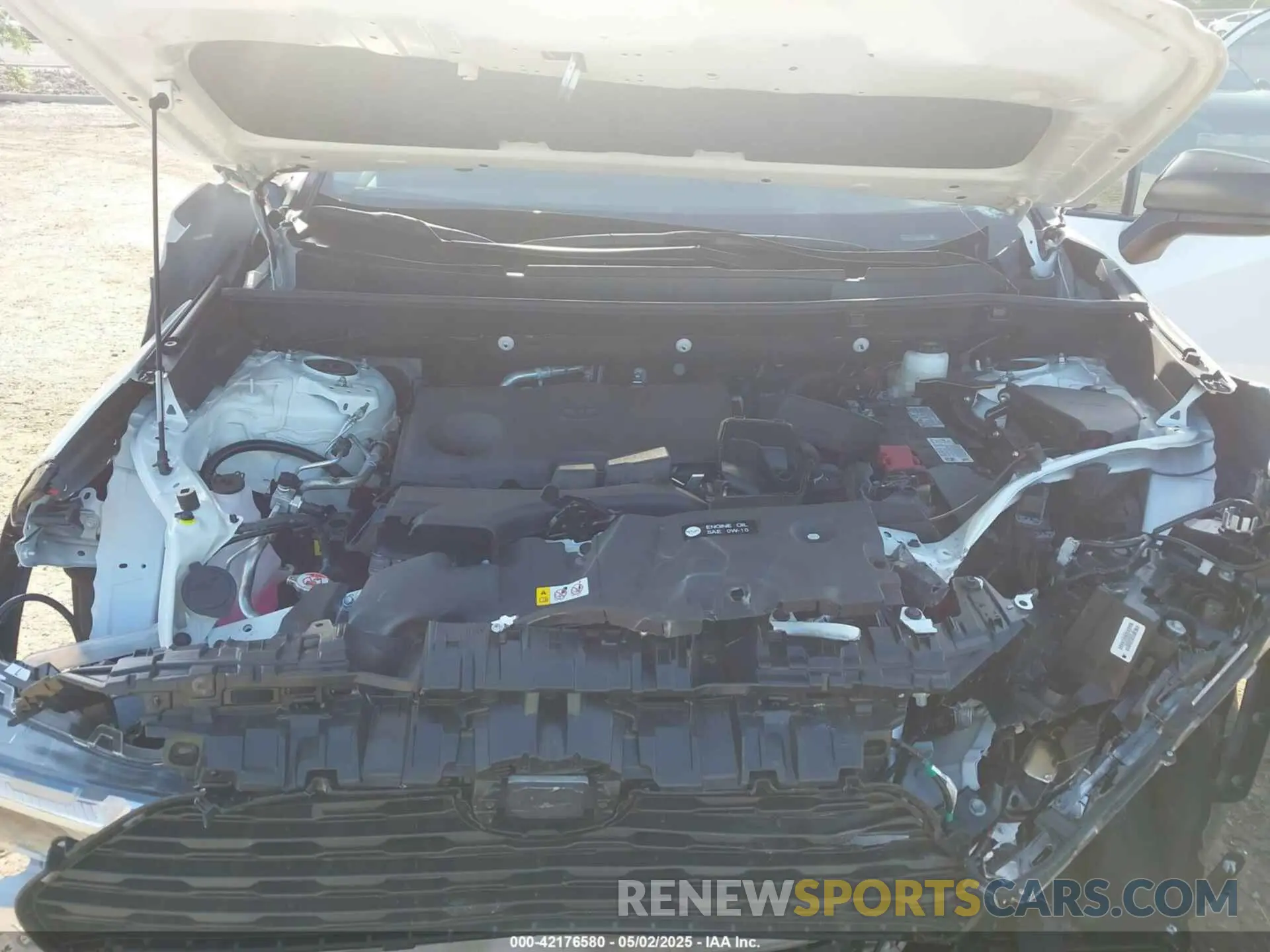 10 fotografías del automóvil dañado 2T3H1RFV1SC306602 TOYOTA RAV4 2025