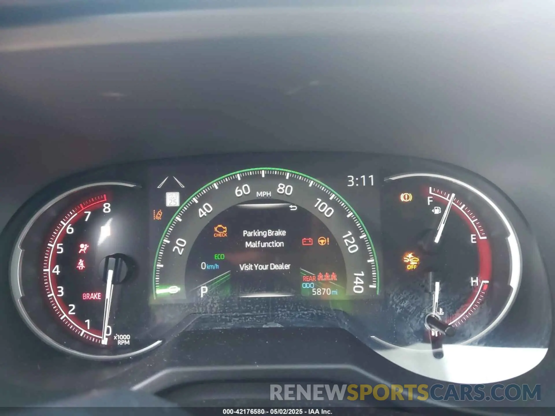 7 fotografías del automóvil dañado 2T3H1RFV1SC306602 TOYOTA RAV4 2025