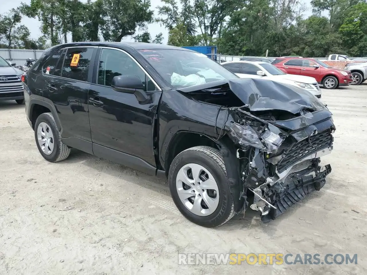 4 fotografías del automóvil dañado 2T3H1RFV3SC318072 TOYOTA RAV4 2025