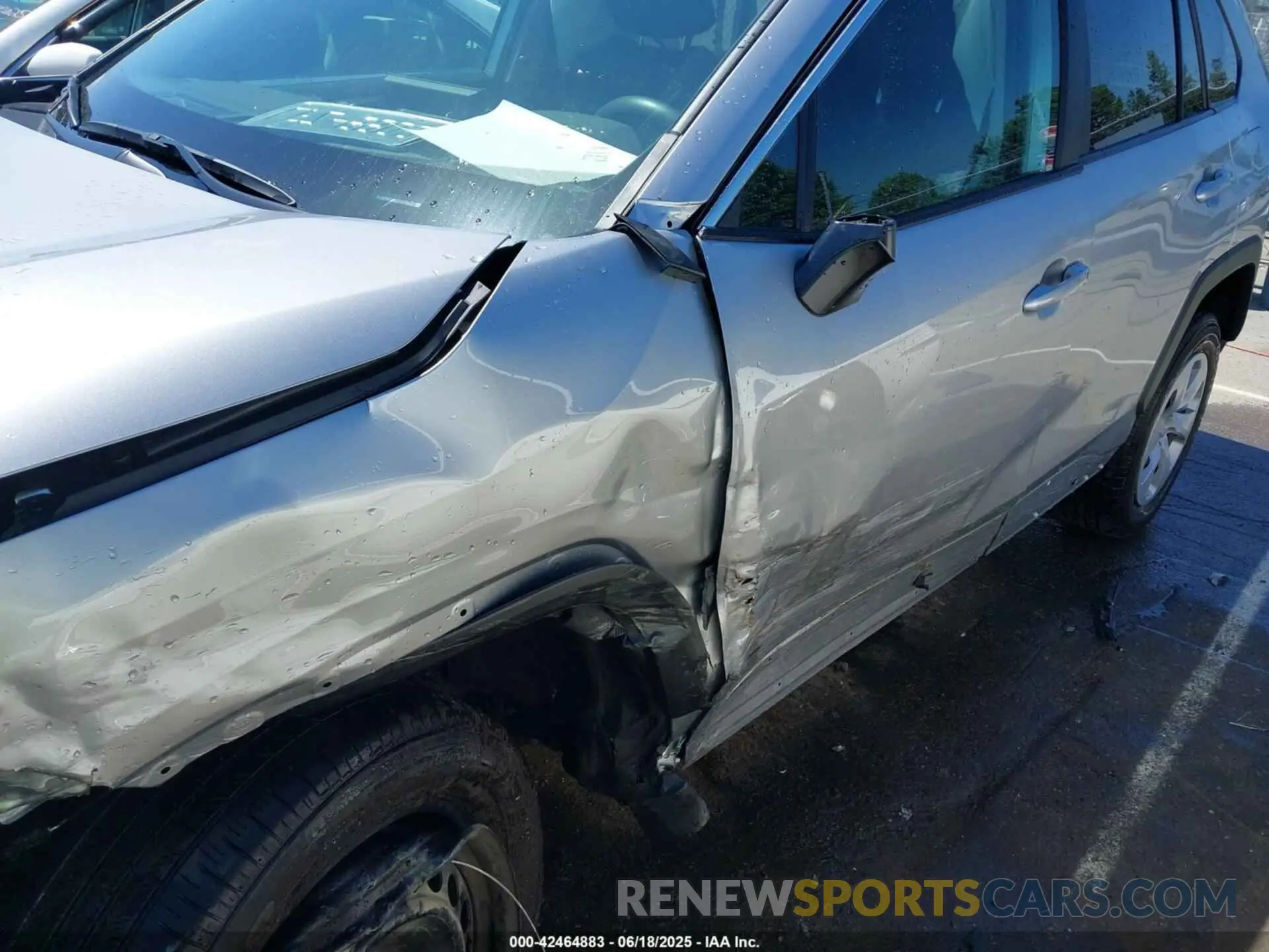 17 fotografías del automóvil dañado 2T3H1RFV4SC303869 TOYOTA RAV4 2025